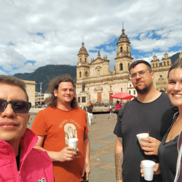 Plaza de Bolívar en Bogotá Colombia